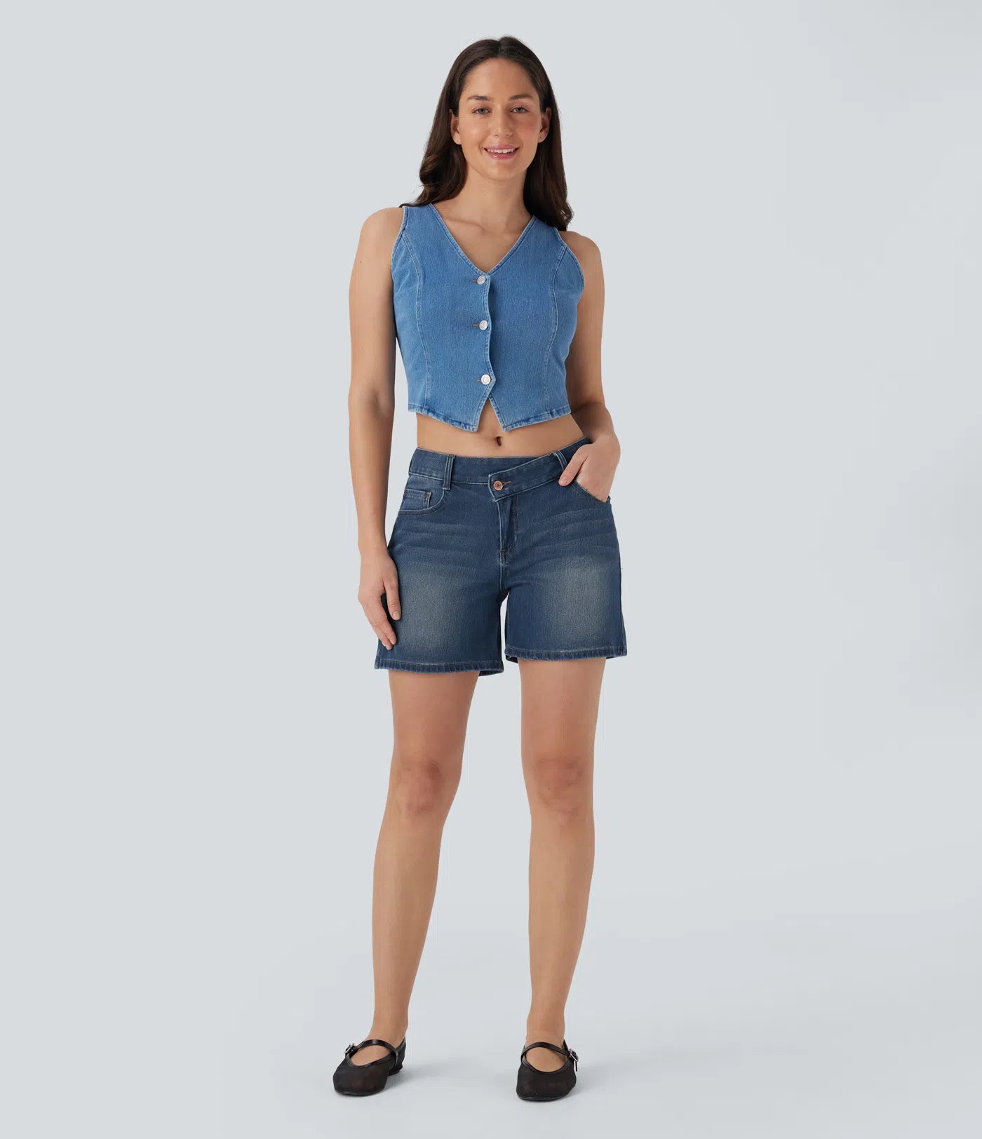 Lounge Flex PerfectFit™ Asymmetric Jorts