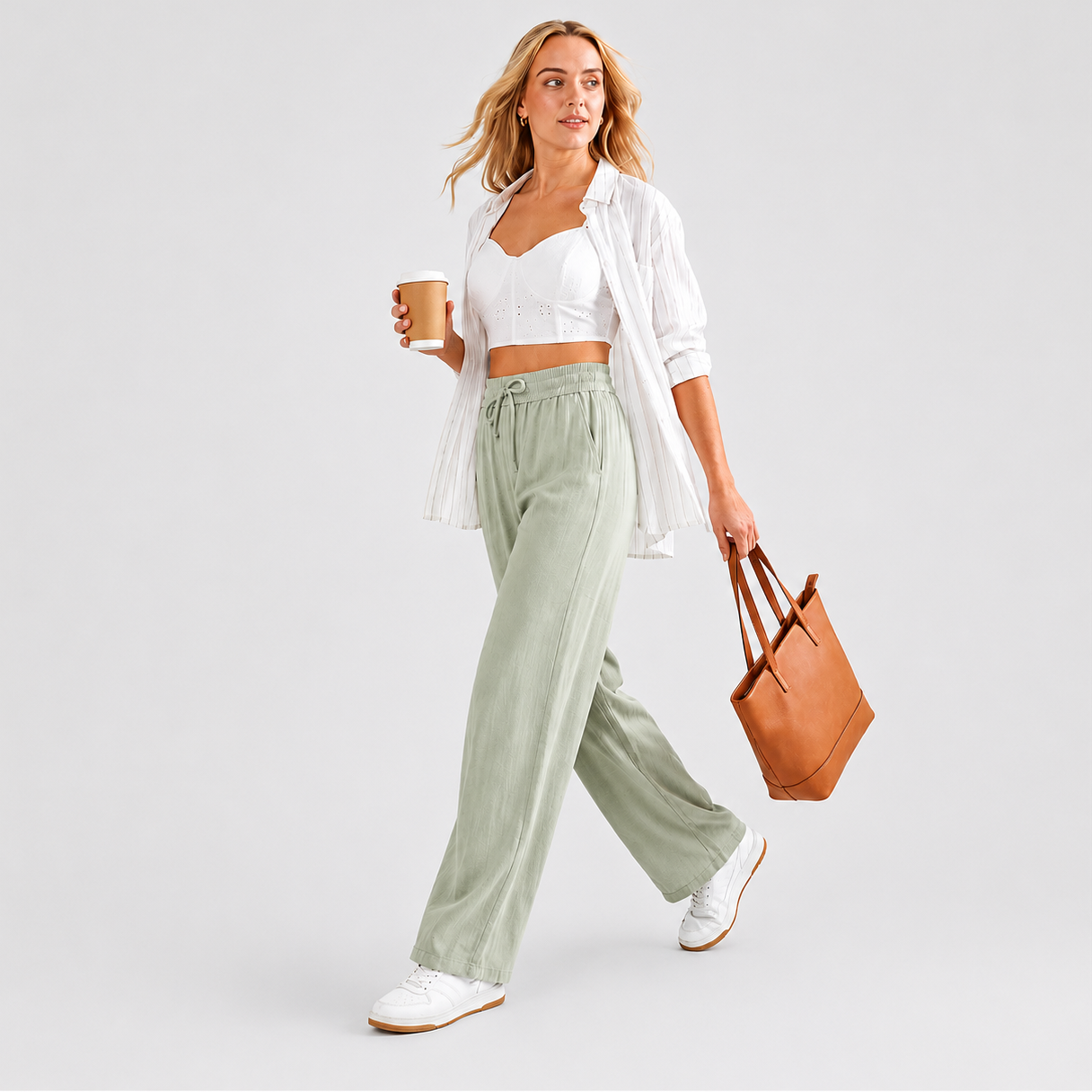 Rosea™ Relaxed Fit Linen Pants
