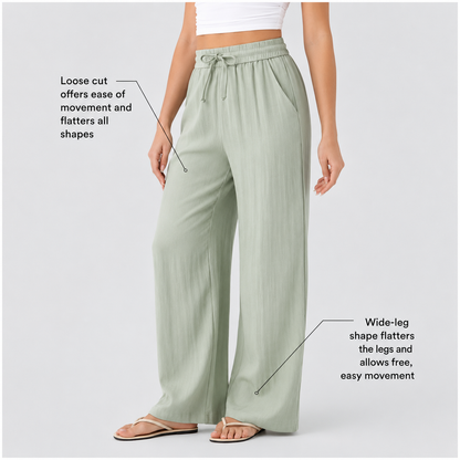 Rosea™ Relaxed Fit Linen Pants