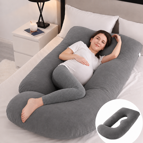 Rosea BumpRest Pillow - pregnant woman resting