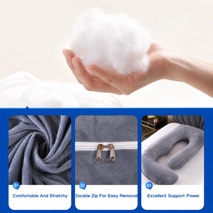 Rosea BumpRest Pillow - soft filling and washable cover