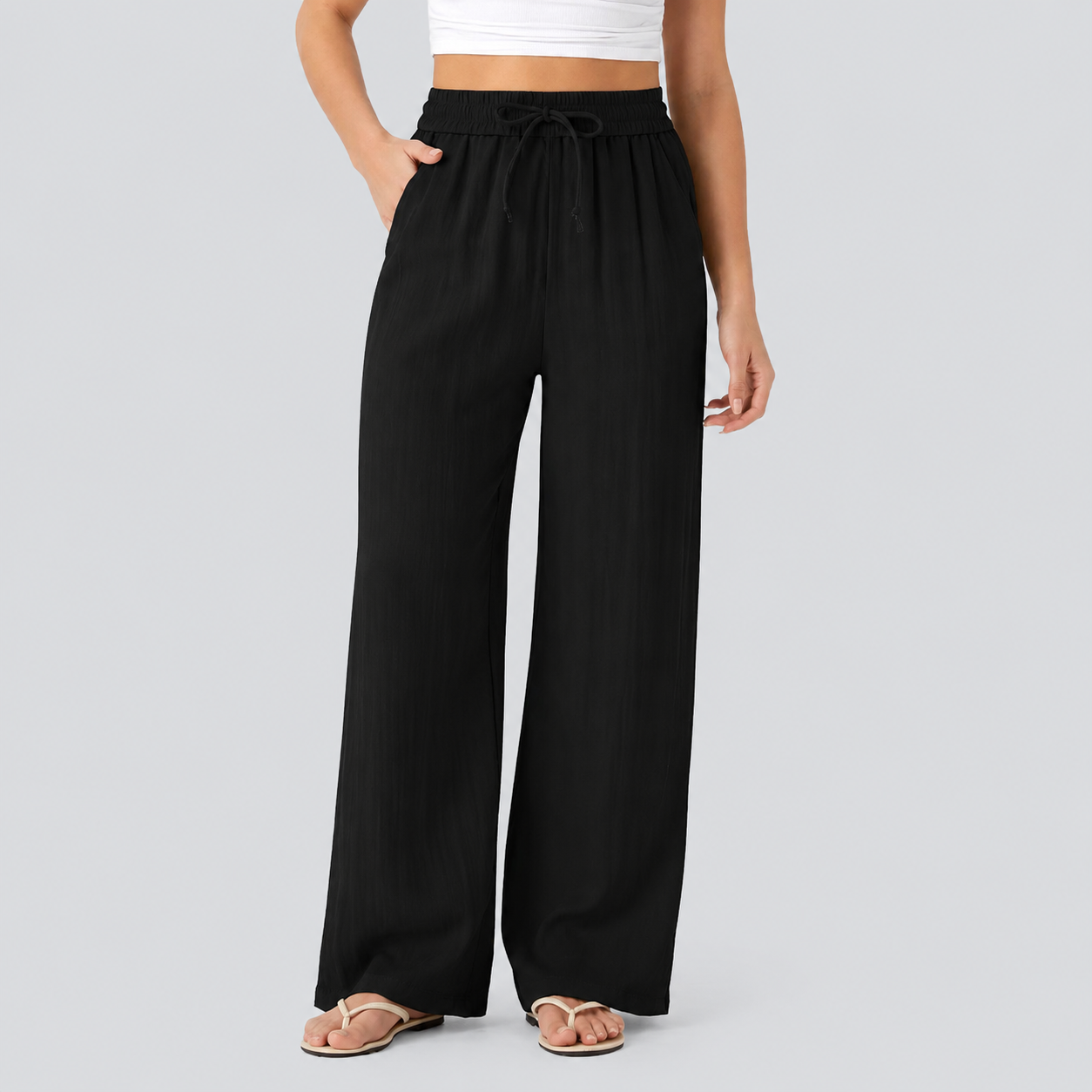 Rosea™ Relaxed Fit Linen Pants