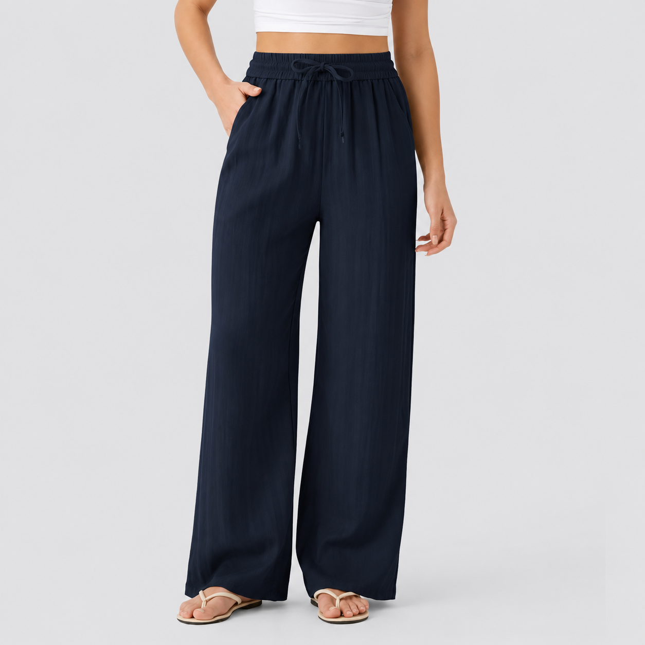 Rosea™ Relaxed Fit Linen Pants